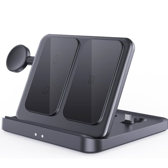 Other - 3 In 1 Foldable Wireless Fast Charger Stand